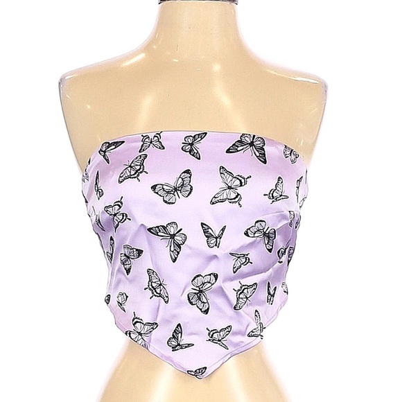 Butterfly Handkerchief Top - Picture 2 of 10